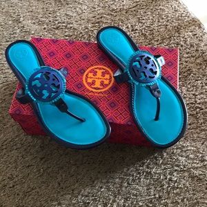 Tory Burch Miller fringe sandals